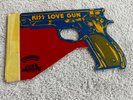Various KISS inserts including cardboard LOVE GUN, merchandise order  SEE PICS