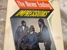 IMPRESSIONS LP THE NEVER ENDING 1964   WHITE LABEL PROMO EX/VG Curtis Mayfield