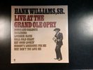Hank Williams SR Live at the Grand Ole Opry 1976 Vinyl LP MGM MG-1-5019 SEALED