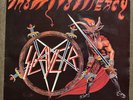 SLAYER Show No Mercy LP original 1984 vinyl Rare Canadian Banzai White label