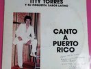 Itty Torres Y Su Orquesta Sabor Latino Canto A Puerto Rico SIGNED  VG/VG #7275