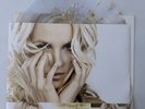 Britney Spears Femme Fatale Clear/Gold & White Splatter Colored Vinyl LP RARE NM