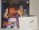ART OF FIGHTING 2 OST Vinyl Record SIGNED & SEALED Video Game Soundtrack LP