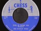 HOWLIN' WOLF: evil is goin' on / baby, how long CHESS 7