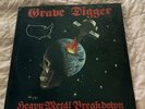 GRAVE DIGGER HEAVY METAL BREAKDOWN LP VINTAGE 1984