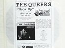 The Queers - Grow Up LP 1994 Lookout  TEST PRESSING Screeching Weasel DMZ Punk