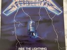 Metallica Ride The Lightning Original 1984 VTG. Lp Vinyl Record Album 60396-1