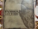 MY CHEMICAL ROMANCE Famous Last Words My Way Home UK Square RECORD RARE