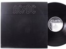 AC/DC Back In Black ATLANTIC LP VG+ club edition embossed cover r