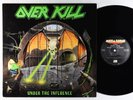 Overkill - Under The Influence LP - Megaforce NM