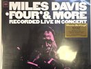 Miles Davis Four & More Live in Concert LP Album vinyl record 180g remastered