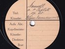 Bläservereinigung. Beethoven (Septet op. 20 - 2 movements). 2 unpublished discs