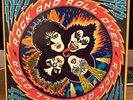 KISS Rock And Roll Over (1976 LP) w/MERCH INSERT Sticker SLEEVE vg NBLP-7307
