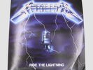 Metallica Ride The Lightning Vinyl Record Album