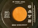 ERNIE WHEELWRIGHT In Your Arms / Begging You Back  GAYE 1969 SOUL FUNK 45  VG+