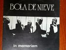 Bola De Nieve ‎– In Memoriam 1 Vinyl LP Afro Cuban Latin Jazz Areito Cuba