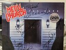 [SIGNED] Metal Church - The Dark, white label promo with authenticity