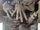 Bon Jovi Keep The Faith Vinyl Record 514197-1 1992 EX/EX