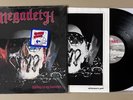 MEGADETH Killing Business OG 1985 LP Combat MX 8015 SHRINK INSERT NM Grey Camo