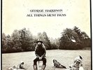 George Harrison All Things Must Pass 1970 Vinyl Apple Records 1st Press Poster