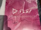 Excellent Condition Ed Sheeran Hand Signed Play Pink Vinyl 12” Vinyl LP Album