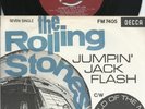 ROLLING STONES  SOUTH AFRICA  PS 45  JUMPIN' JACK  FLASH  No shipment to USA