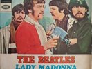 Beatles Lady Madonna Single Israeli 7