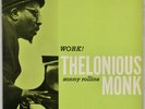 THELONIOUS MONK: Work  US Prestige 7169 RVG Jazz Vinyl LP Sonny Rollins