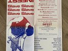 INFEST POSTER RARE Slave Off The Disk  OCxHC Legendary Punk Hardcore (no record)