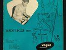 WADE LAW TRIO Hyper Rare 10' Killer French Jazz VOGUE 1953