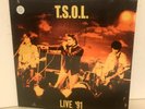 T.S.O.L. live '91 Lp WHITE COLORED Vinyl Record , SEALED / NEW , TSOL