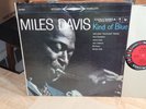 JAZZ LP KIND OF BLUE MILES DAVIS STEREO EARLY PRESS 6 EYE CBS LABEL VG++