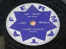 CHUBBY CHECKER 1961 “THE TWIST/LET´S TWIST AGAIN” 10” UNIQUE  78 RPM BRAZIL