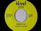 Modern Soul Rock 45 - Island - Summer's Fine - Volition - obscure