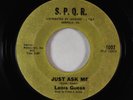Northern Soul 45 - Lenis Guess - Just Ask Me - S.P.Q.R.
