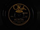 ROOSEVELT SYKES: bury that thing / lost all i had blues OKEH Single 78 RPM