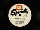 JIMMY LIGGINS: lover's prayer / the washboard special SPECIALTY Single 78 RPM