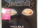 Juggernaut Trouble Within 1987 First ed Texas Heavy Power Metal Blade LP + Inner