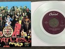 The Beatles A Day In The Life/Sgt. Peppers LHCB/45-EX+Clear Vinyl/M Pic Sleeve