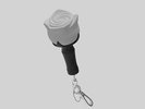 BEAST OFFICIAL LIGHT STICK KEYRING/Strap,Tracking Code FANLIGHT MD K-POP SEALED