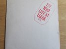 THE WHO LIVE AT LEEDS VINYL LP TRACK 2406 001 UK PRESS 1970 ALL 12 MINT INSERTS