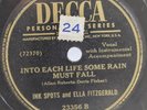 Ink Spots - 78 RPM Decca - I'm Making Believe / Into Each Life Some Rain - R1