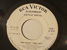 Rockabilly Gospel 45 Elvis Presley How Great Thou Art So High RCA Victor Promo