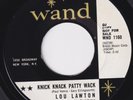 LOU LAWTON Knick Knack Patty Wack RARE orig US promo 45 northern soul mod HEAR