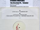 FREDDIE MERCURY -Love Kills Glimmer Mix- Rare UK Promo 12” +Press Release /Vinyl