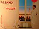 F.R. David - Words Vinyl LP (LP Record, Album) - VG+/VG+