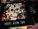 SACRILEGE PARTY WITH GOD LP  THRASH HARDCORE PUNK 1986 ALCHEMY RECORDS UK