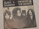 Black Sabbath Ozzy Osbourne Paranoid/The Wizard 7' Picture Sleeve Netherlands