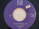 THE BEATLES US 45 VEE JAY VJ 581 PLEASE PLEASE ME / FROM ME TO YOU Purple Label