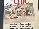 Chic C’est Chic Vinyl LP Record Signed Autograph Nile Rodgers